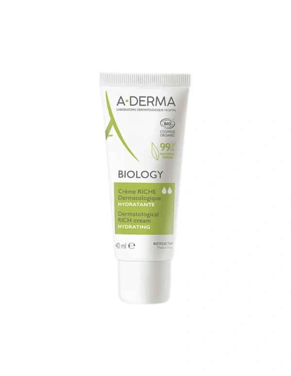 Aderma Biology Hydrating Rich Cream 40ml