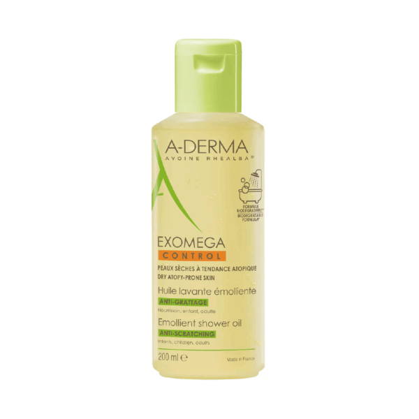Aderma Exomega Control Emollient Shower Oil