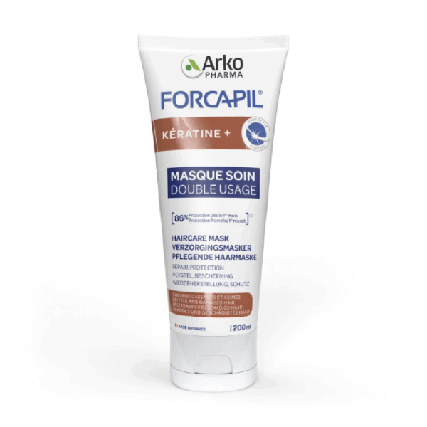 Arkopharma Forkapil Keratin + Care Mask Double Use Hair Mask