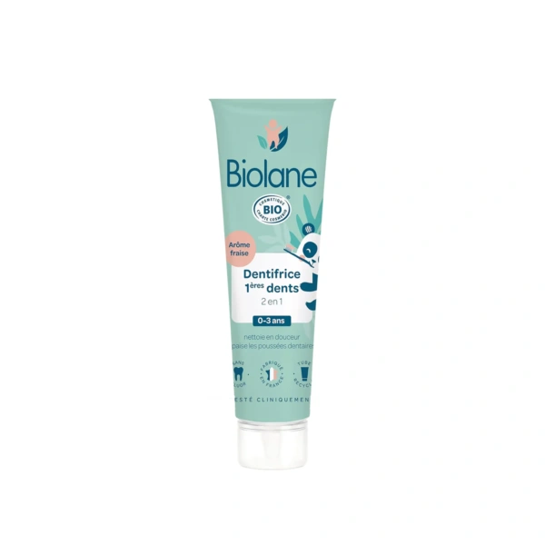 Biolane Toothpaste First Teeth 2 in 1