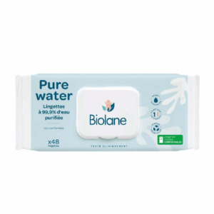Biolane pure water wipes