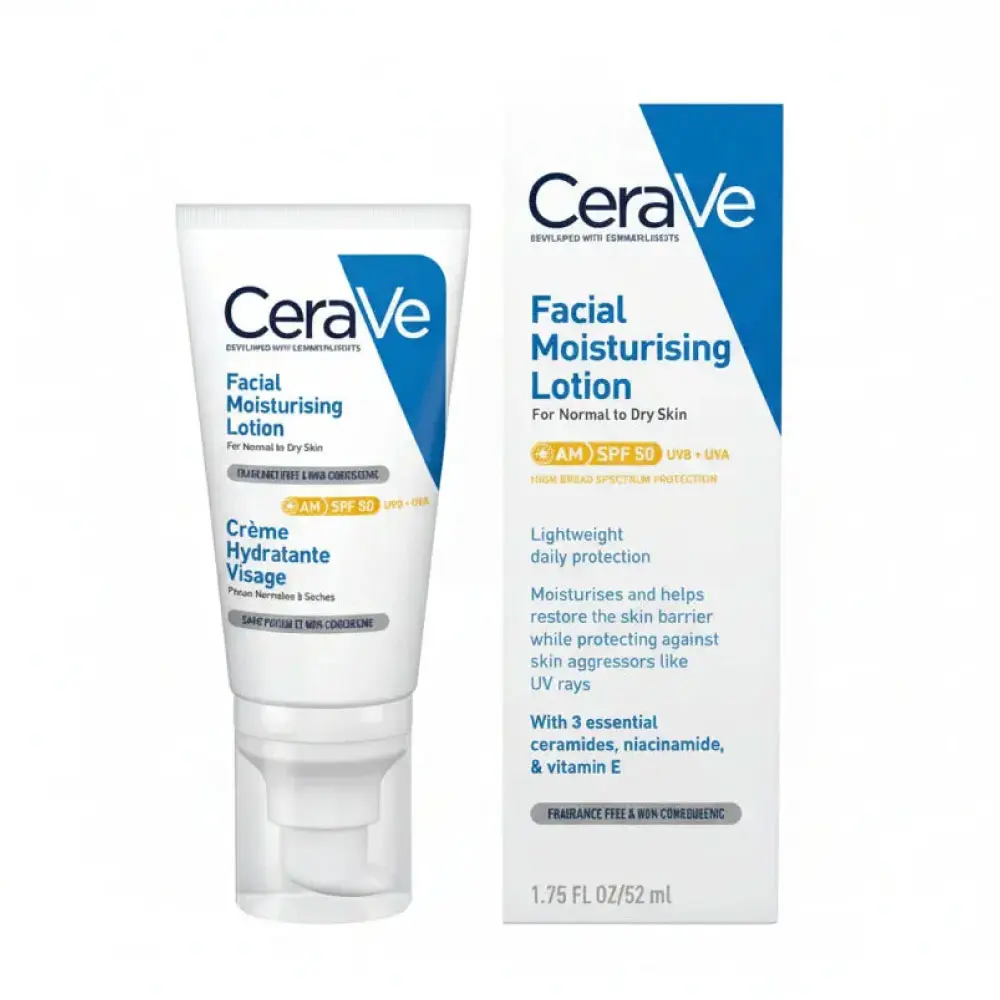 CERAVE FACAL MOISTURISING LOTION( SPF 50 )