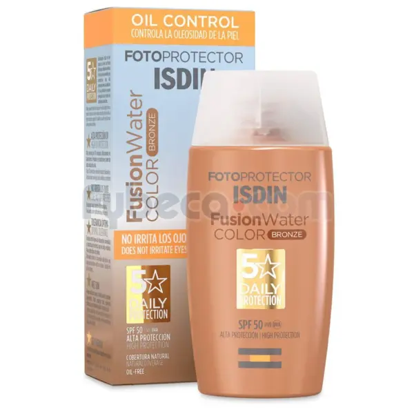 Fotoprotector Fusion Water Color Bronze SPF 50