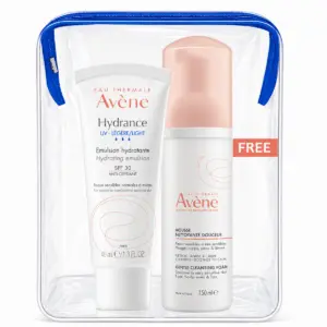 Avene hydrance UV Light SPF 30 & FREE Cleansing Foam