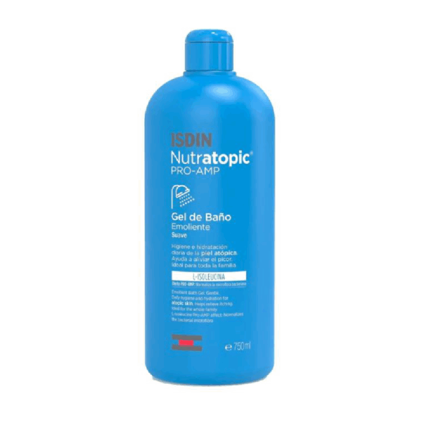 Isdin Nutratopic Pro-AMP Emollient Bath Gel – Atopic Skin