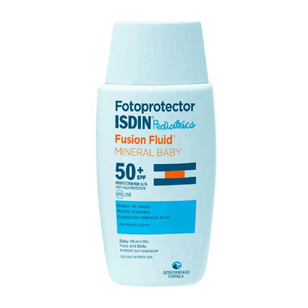 Fotoprotector Pediatrics Fusion Fluid Mineral Baby SPF50+