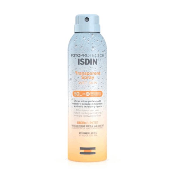 Fotoprotector Transparent Spray Wet Skin SPF50