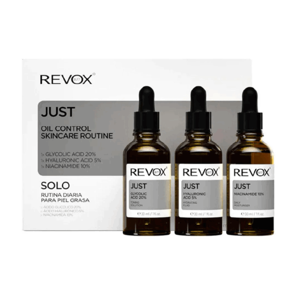 Revox JUST Oil Control Skincare Routine