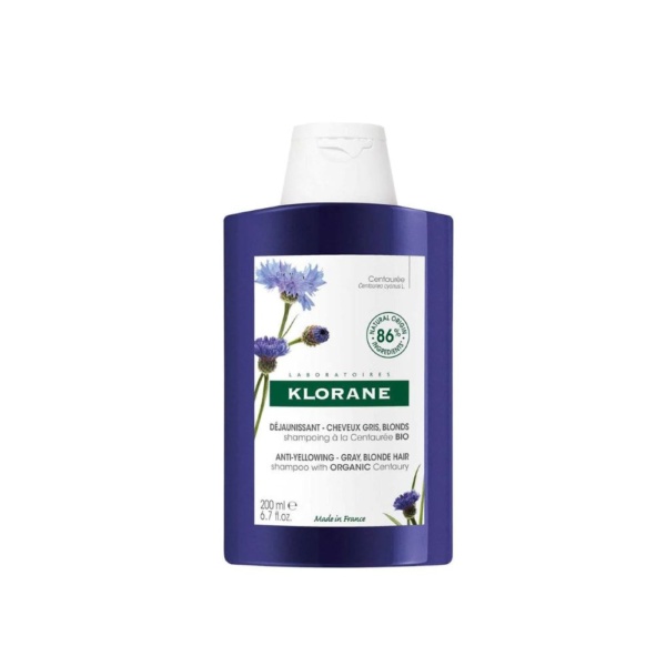 Klorane Anti-Yellowing Shampoo with Centaury