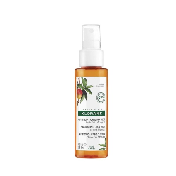 Klorane Nourishing Dry Hair Oil With Mango