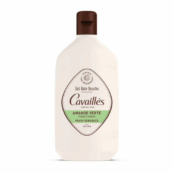 Rogé Cavaillès Green Almond Bath and Shower Gel - Surgras Actif