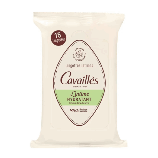 Rogé Cavaillès L’intime Hydratant Moisturzing Intimate Wipes - 15 Wipes