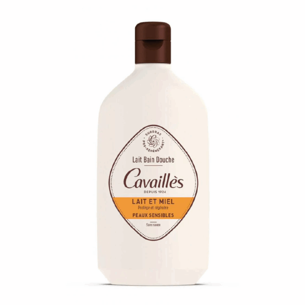 Rogé Cavaillès Milk and Honey Bath and Shower Gel - Surgras Actif