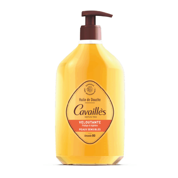 Rogé Cavaillès Velvety Shower Oil Enriched with Argan & Almond Oils - Sensitive & Dry Skin