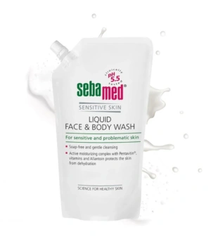Sebamed Liquid Face & Body Wash Refill Pack 1000ml