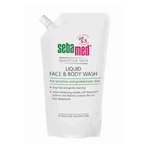Sebamed Liquid Face & Body Wash Refill Pack 1000mL