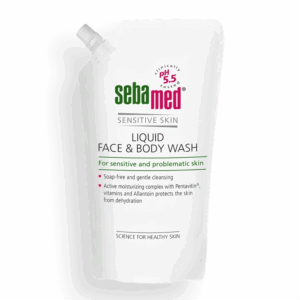Sebamed Liquid Face & Body Wash Refill Pack 1000mL