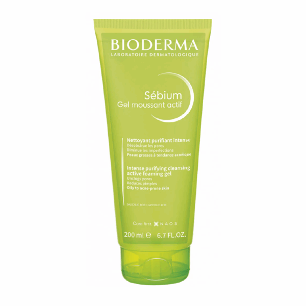 SEBIUM GEL MOUSSANT ACTIF T200ML