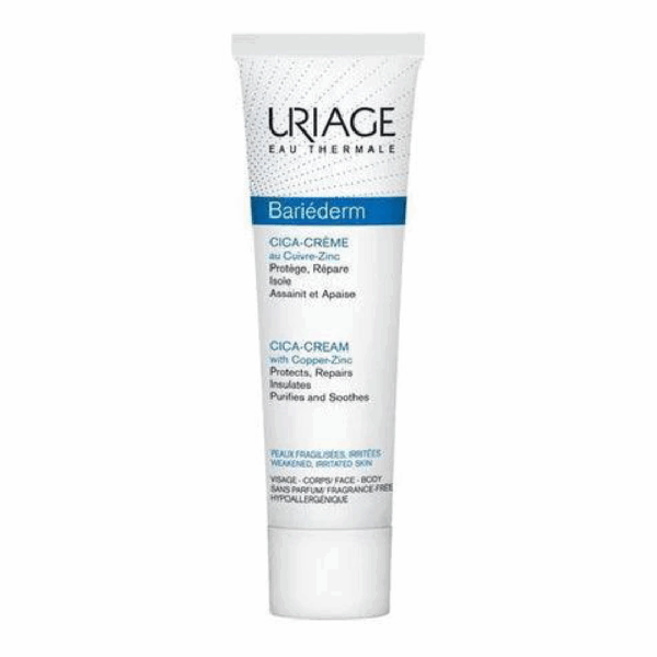 Uriage Bariederm Cica Cream With Copper Zinc Spf50+