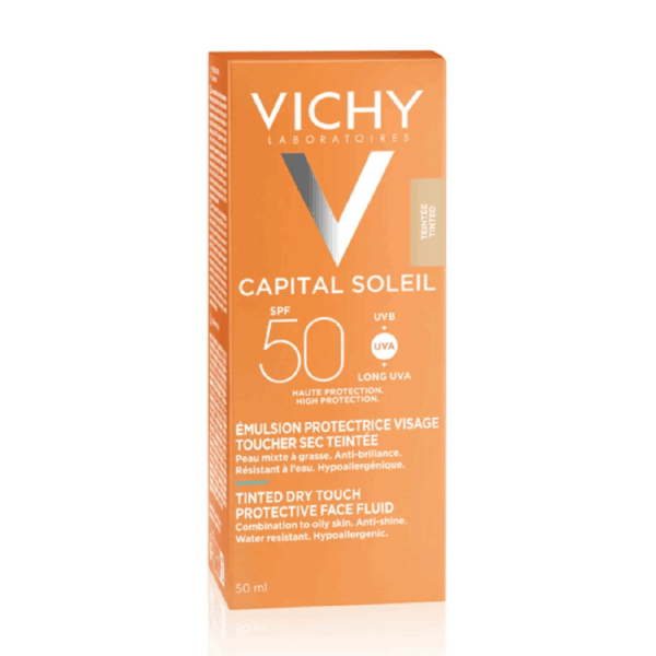 Vichy Capital Soleil BB Tinted Face Fluid Dry Touch SPF50