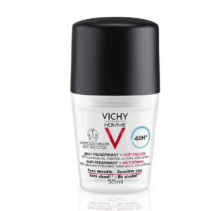 Vichy Deodorant Bille Anti-Traces Roll On For Men 48hr 50 ml