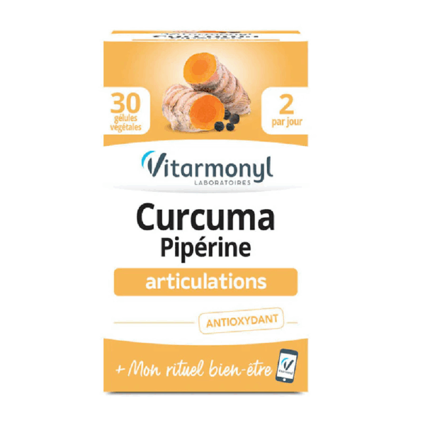 Vitarmonyl Curcuma Piperine Articulations
