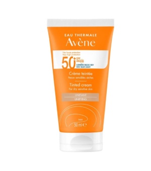Avene Sun Care Tinted Cream sensitive and irritated skin Spf 50+